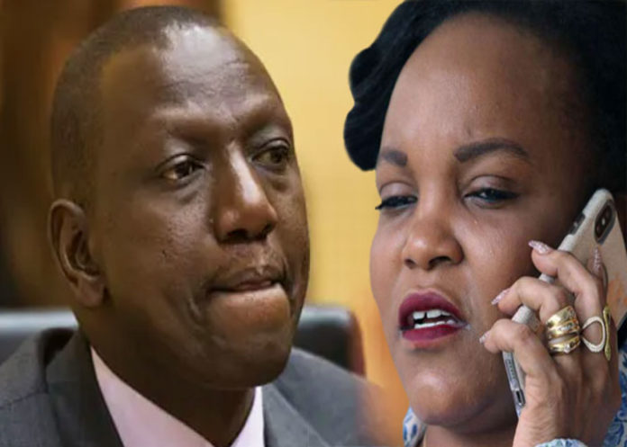 Gloves Off As Wangui Ngirici Now Pricks Ruto Straight In The Eyeball