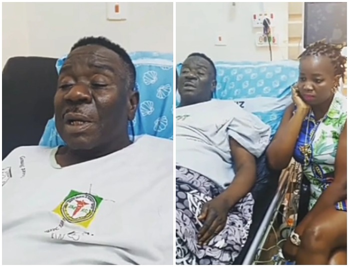 Naija Movies Star Mr. Ibu Recuperating In Hospital After Being Poisoned Again