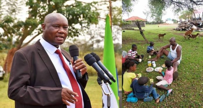 Busia Governor Sospeter Ojaamong Denies Enjoying Meals With Grandchildren