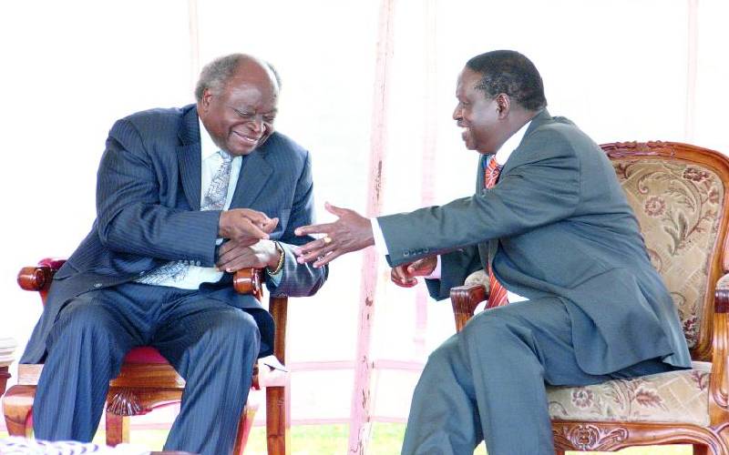 Why Raila Turned Down Kibaki’s Offer To Be His Vice President In 2003